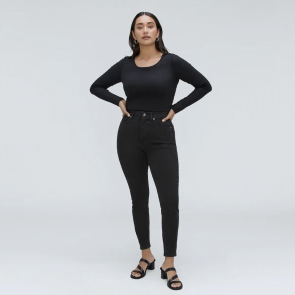 EVERLANE High Rise Skinny Jeans
